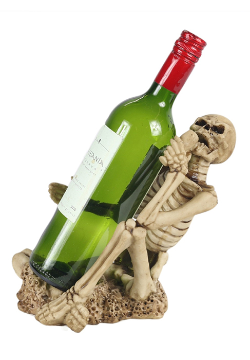 Skeleton Wine Holder
